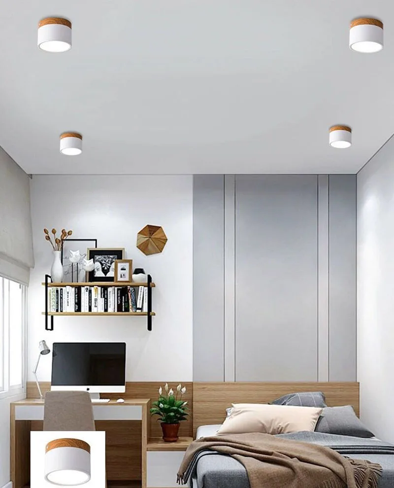 Round Aluminum LED Ceiling Light