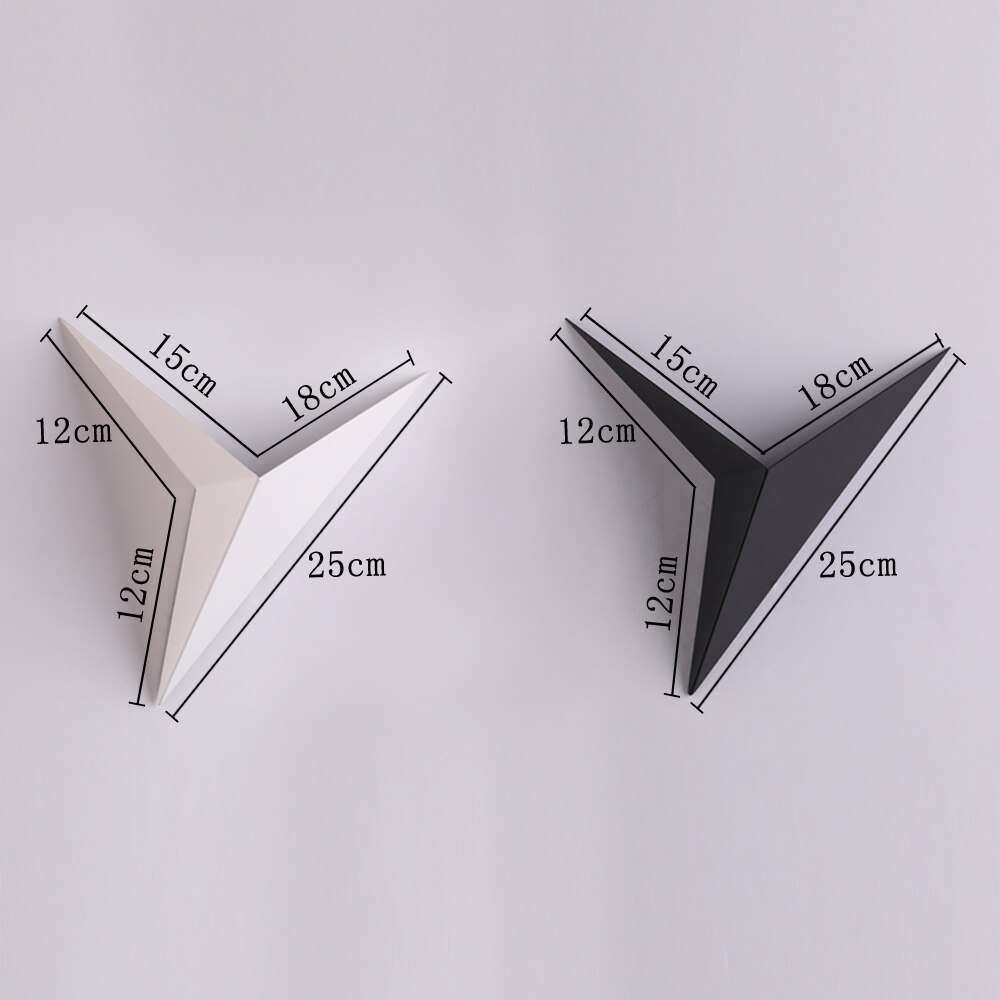 Minimalist Triangle Shaped LED Wall Lamp