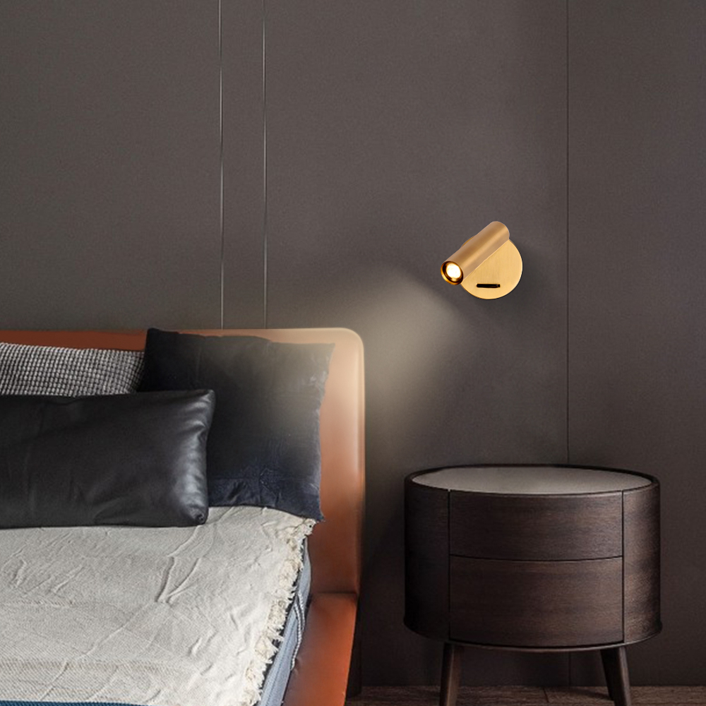 Wall Mounted Reading LED Lamp with Switch