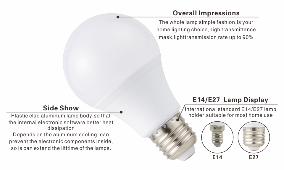 Cold / Warm White LED Bulb