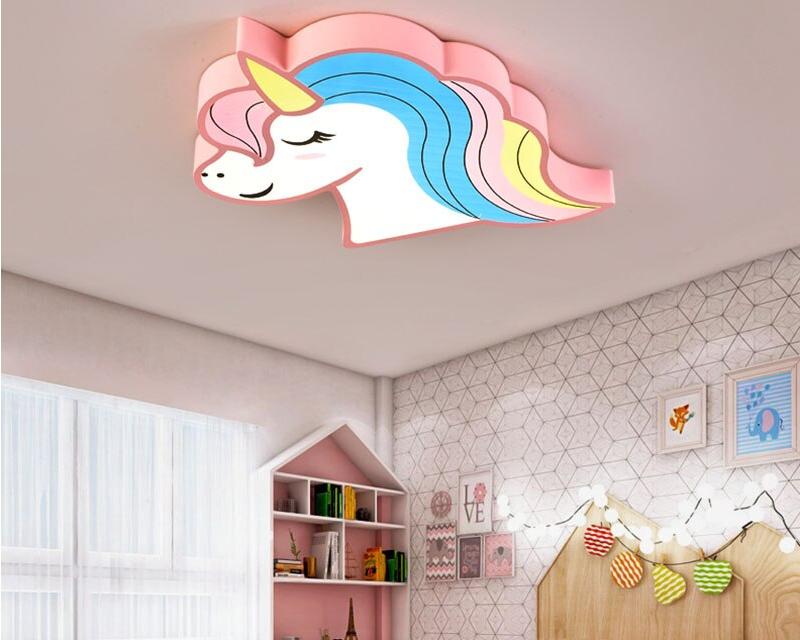 Unicorn LED Ceiling Lamp with Remote Control