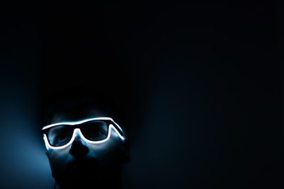 led glasses